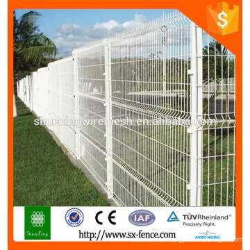 Modern metal wire fence panels